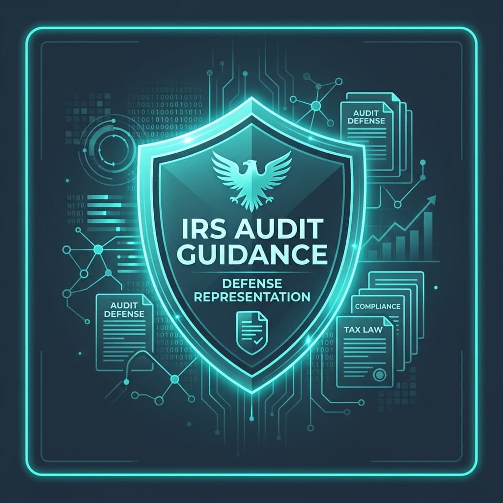 IRS Audit Guidance & Defense Visual